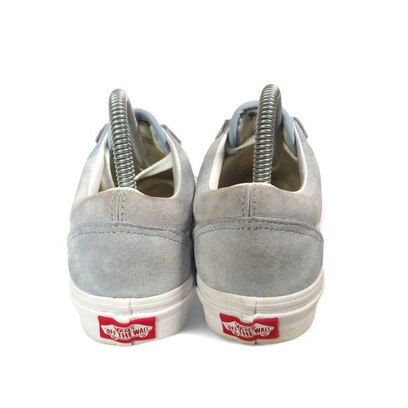 Vans Old Skool Pig Suede "Blue Fog" Skate Shoes Women's 6.5 - Picture 5 of 11